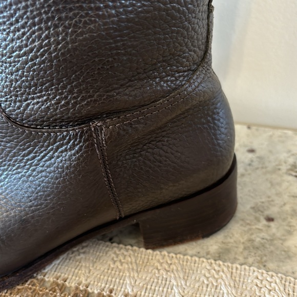 Tory Burch Keaton Riding Boots. Brown leather. Size Womans 7. - Picture 3 of 13